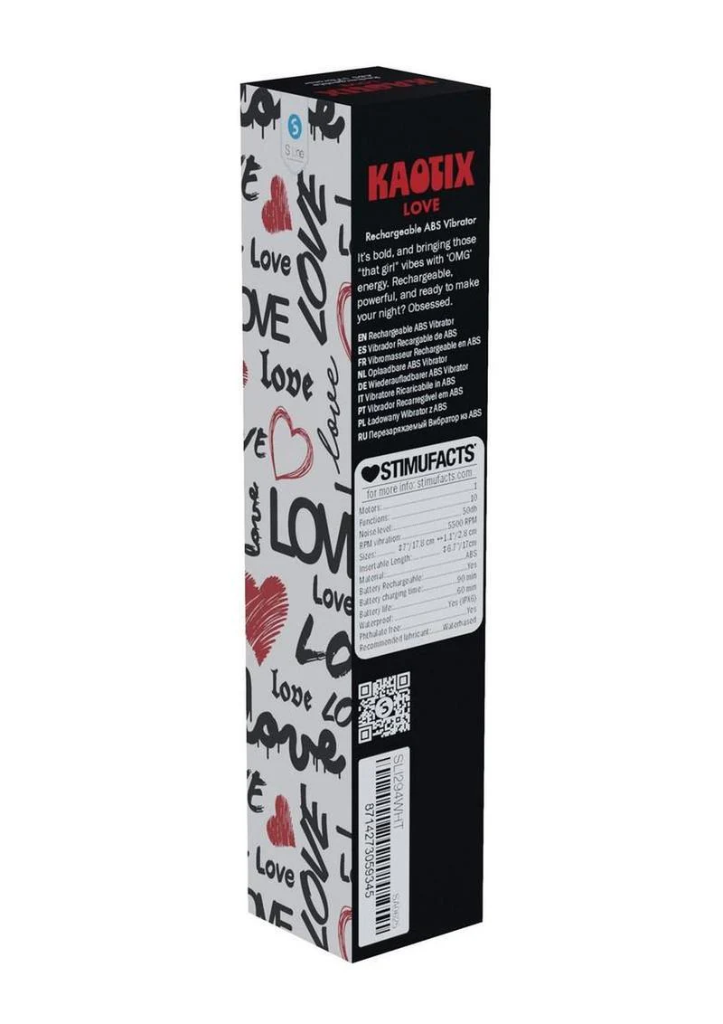 S-Line Kaotix Love Rechargeable Vibrator - Image 3