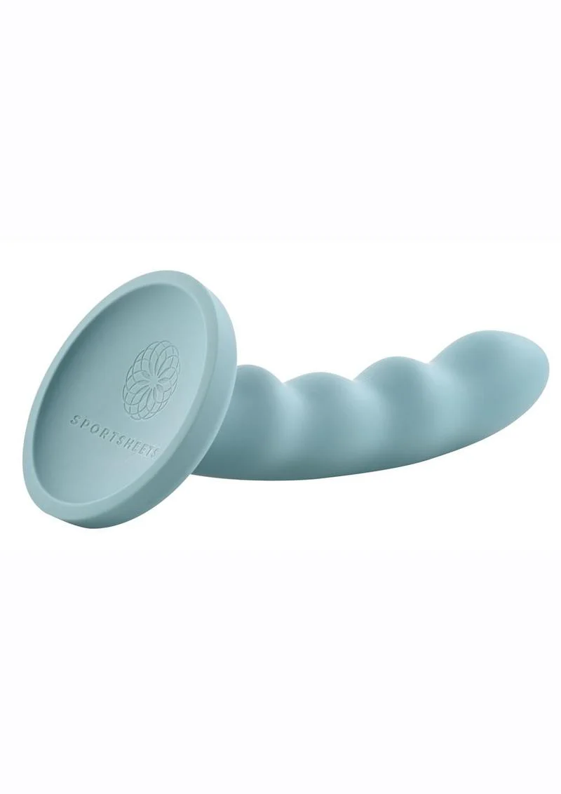 Sage Silicone Curved Dildo with Suction Cup - Image 3