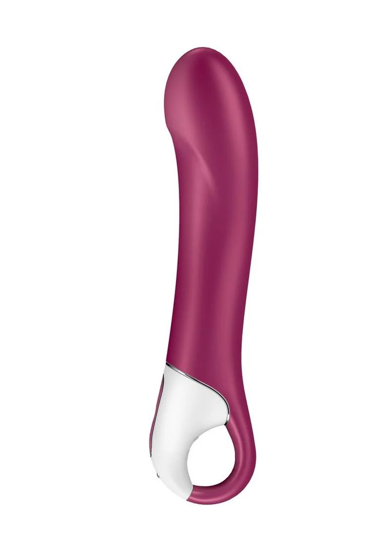 Satisfyer Big Heat Rechargeable Silicone Warming Vibrator - Image 4