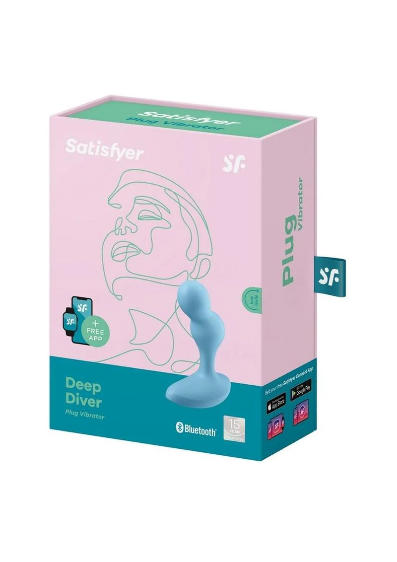 Satisfyer Deep Diver Silicone Vibrating Anal Plug - Image 6