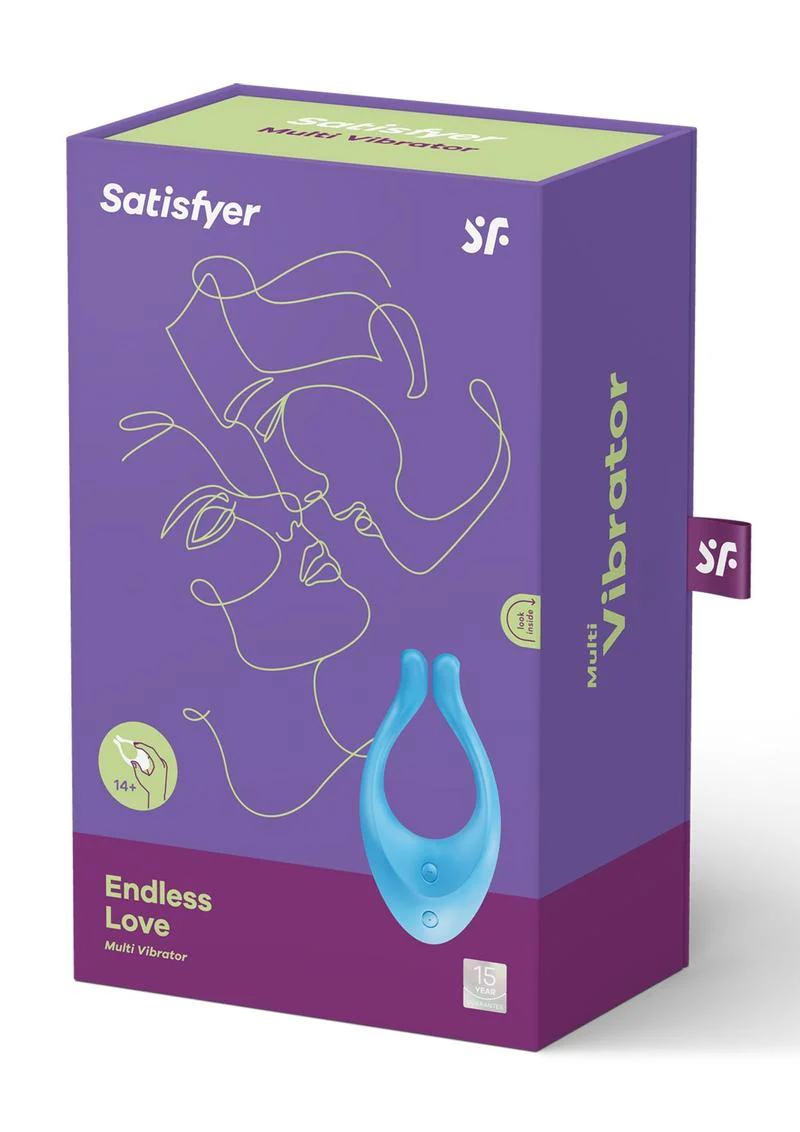 Satisfyer Endless Love Silicone Rechargeable Couples Vibrator - Image 2