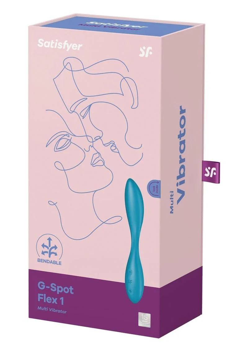 Satisfyer G-Spot Flex 1 Rechargeable Silicone Vibrator - Image 2