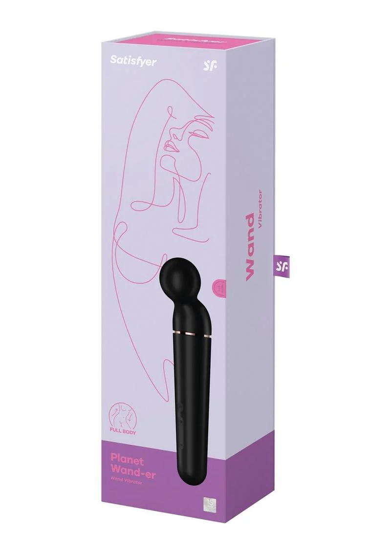 Satisfyer Planet Wand-Er Rechargeable Silicone Body Massager - Image 7