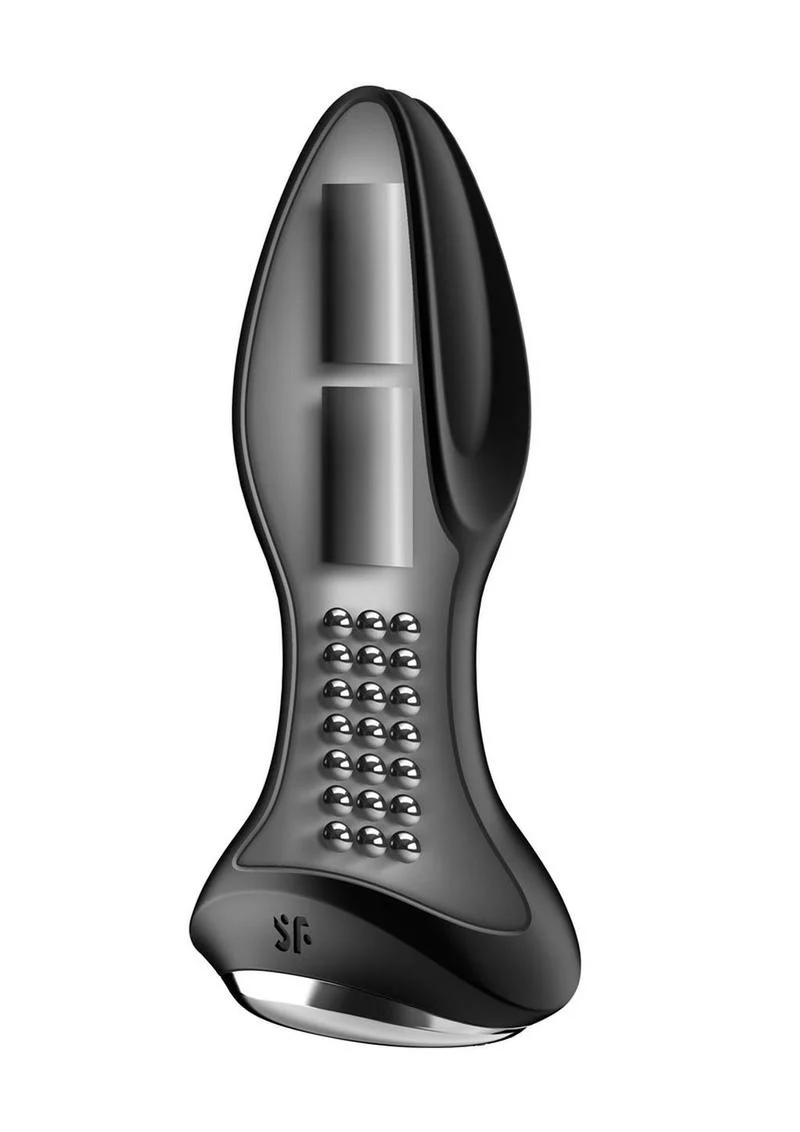 Satisfyer Rotator Plug 2+ Silicone Vibrating Double Anal Stimulator - Image 5