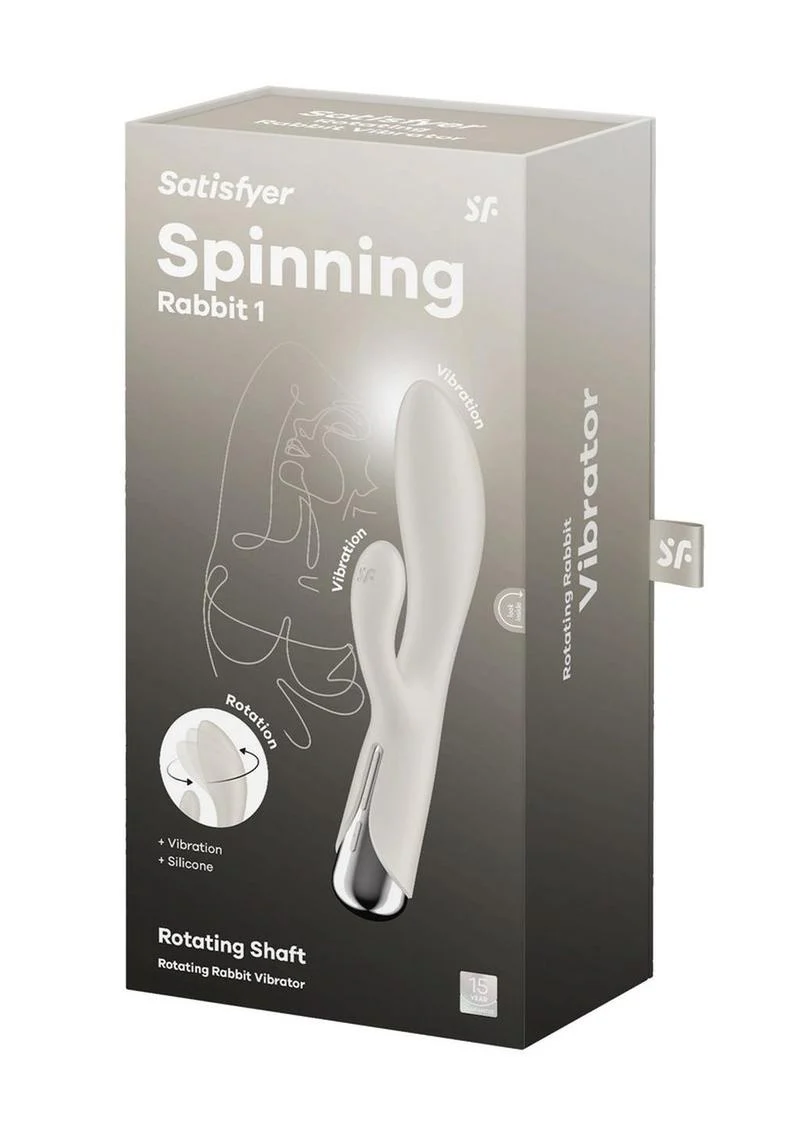 Satisfyer Spinning Rabbit 1 Rechargeable Silicone Rabbit Vibrator - Image 2