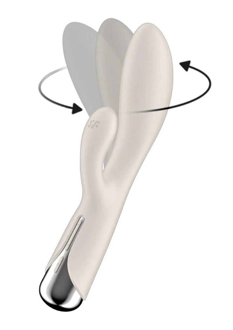 Satisfyer Spinning Rabbit 1 Rechargeable Silicone Rabbit Vibrator - Image 4