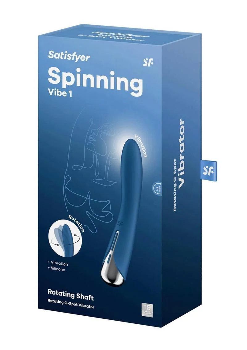 Satisfyer Spinning Vibe 1 Rechargeable Silicone Rotating G-Spot Vibrator - Image 7