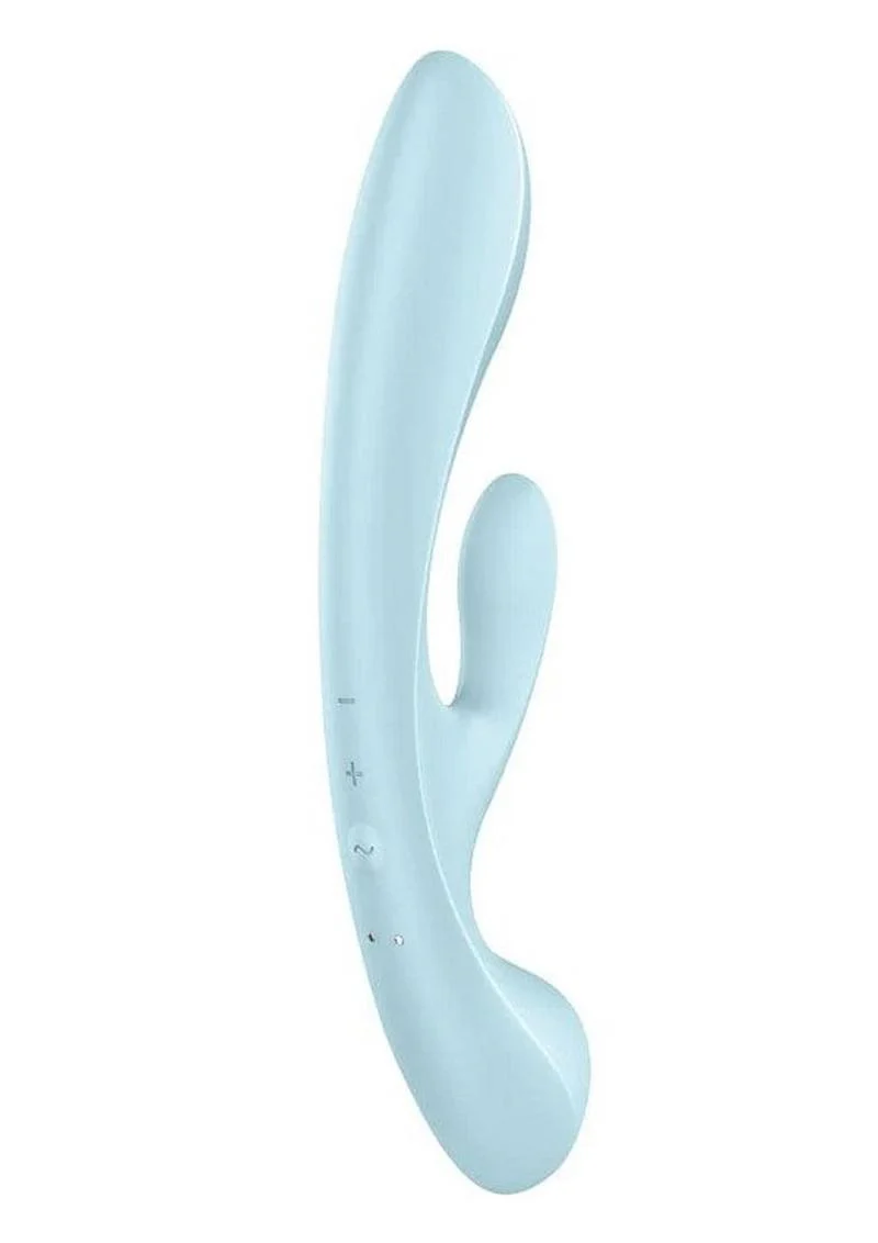 Satisfyer Triple Oh Rechargeable Silicone Dual Stimulating Vibrator - Image 7