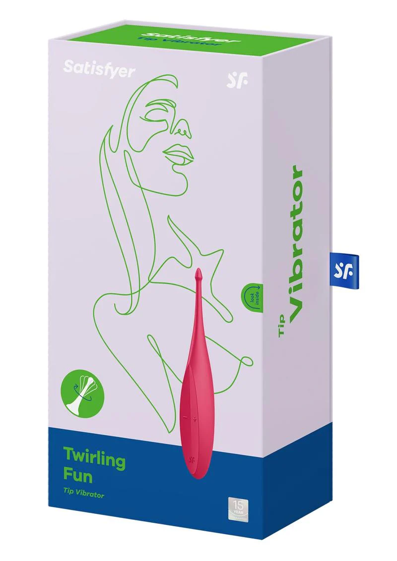 Satisfyer Twirling Fun Silicone Vibrator - Image 3