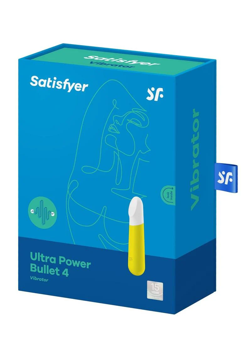 Satisfyer Ultra Power Bullet 4 Rechargeable Silicone Bullet Vibrator - Image 2