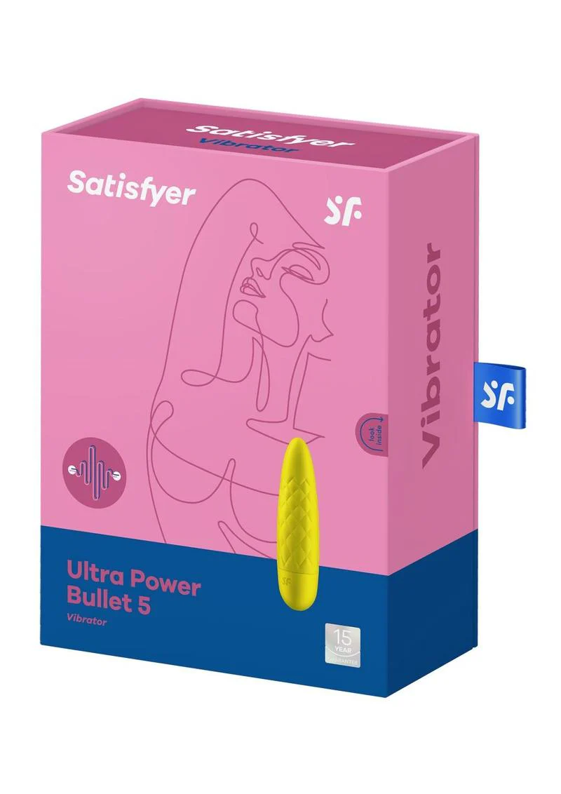 Satisfyer Ultra Power Bullet 5 Rechargeable Silicone Bullet Vibrator - Image 2