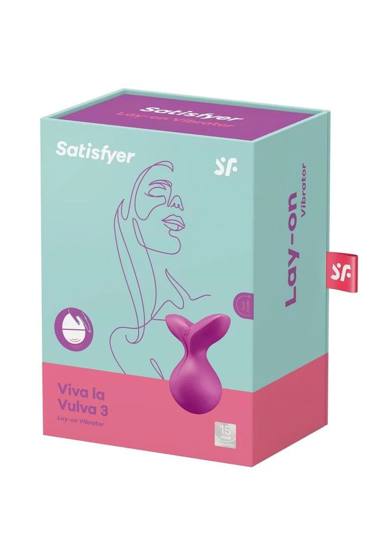 Satisfyer Viva LA Vulva 3 Rechargeable Silicone Clitoral Stimulator - Image 3