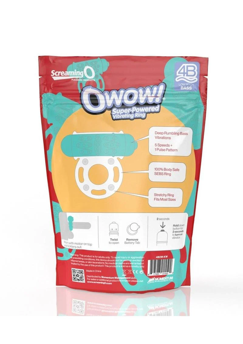 Screaming O 4b O Wow Vibrating Ring - Image 11