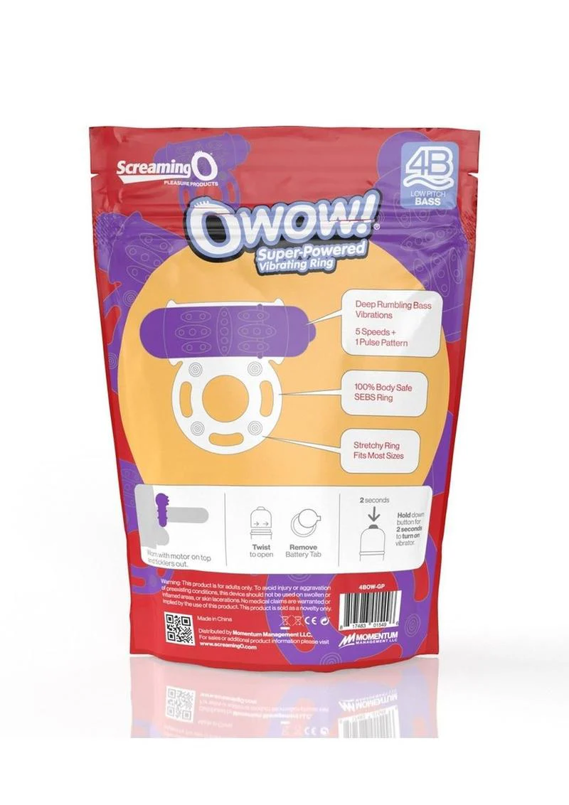 Screaming O 4b O Wow Vibrating Ring - Image 8