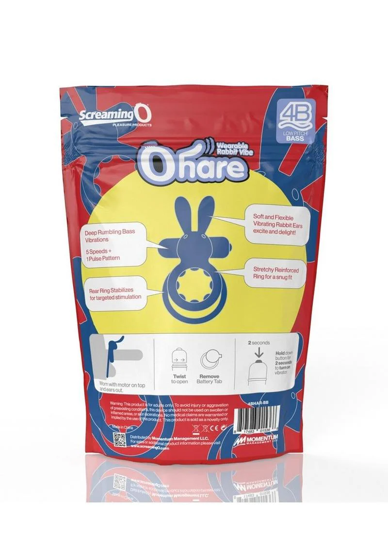 Screaming O 4b Ohare Vibrating Cock Ring - Image 10