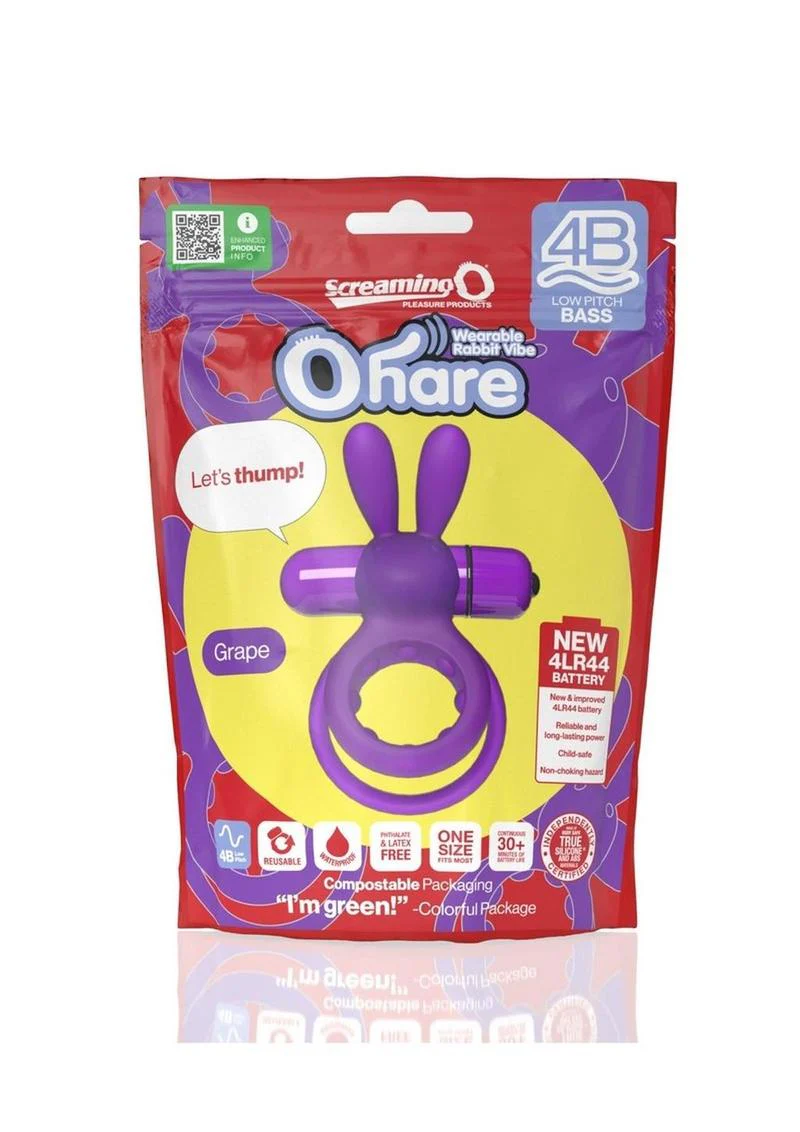 Screaming O 4b Ohare Vibrating Cock Ring - Image 11