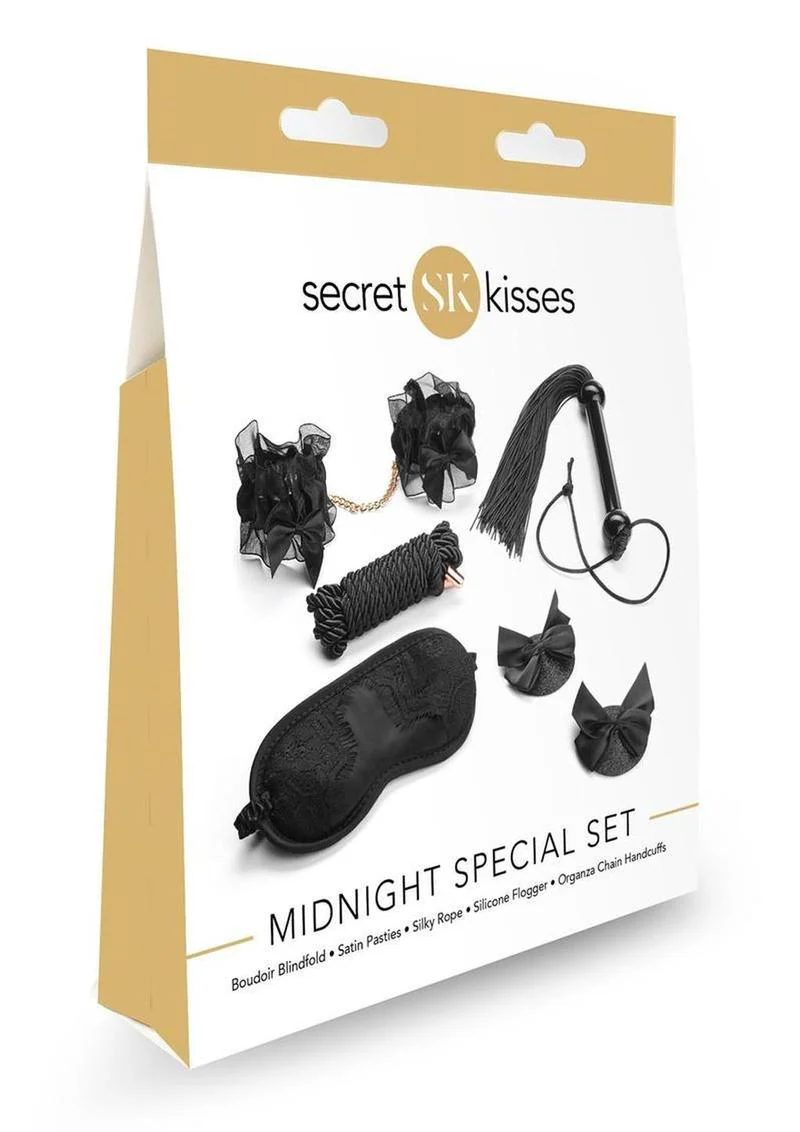 Secret Kisses Midnight Special Set Bondage 5 Piece Collection - Image 2