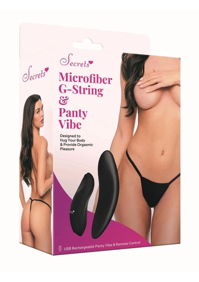 Secrets Lace Panty and Rechargeable Remote Control Panty Vibe - Image 8