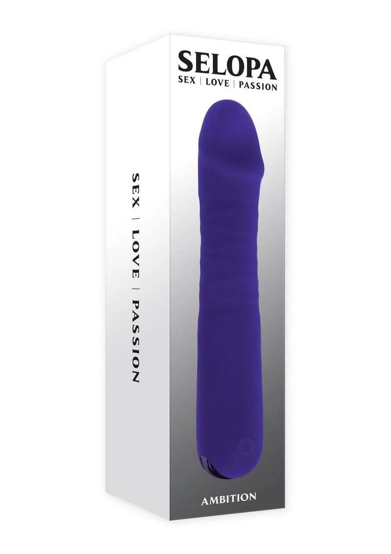 Selopa Ambition Rechargeable Silicone Thrusting Vibrator - Image 2