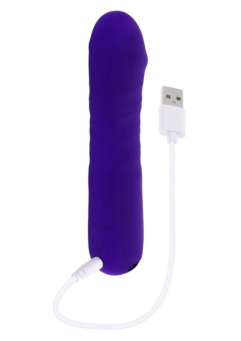 Selopa Ambition Rechargeable Silicone Thrusting Vibrator - Image 4