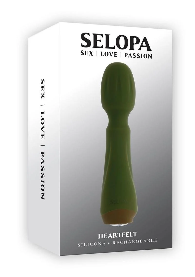 Selopa Heartfelt Rechargeable Silicone Body Wand - Image 2
