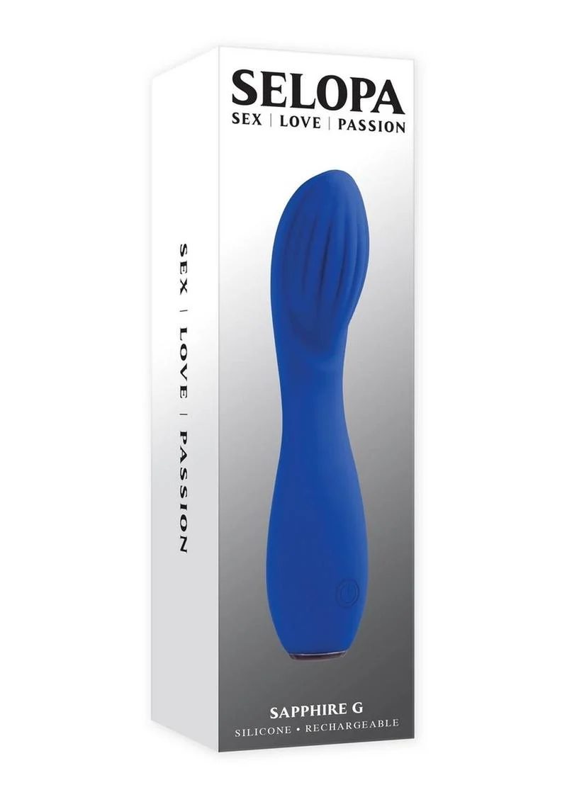 Selopa Sapphire G Rechargeable Silicone Vibrator - Image 2