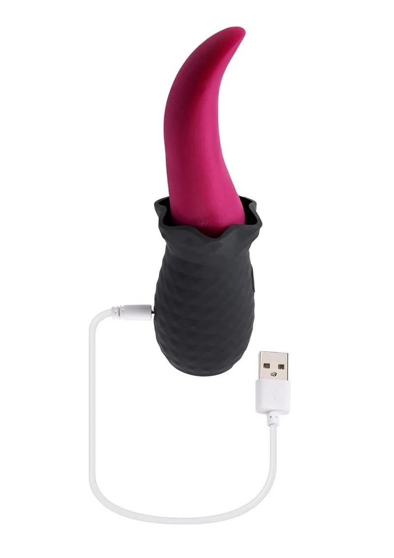 Selopas Tongue Teaser Rechargeable Silicone Clitoral Stimulator - Image 4