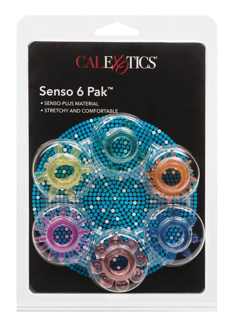 Senso 6 Pack Cock Rings - Image 2