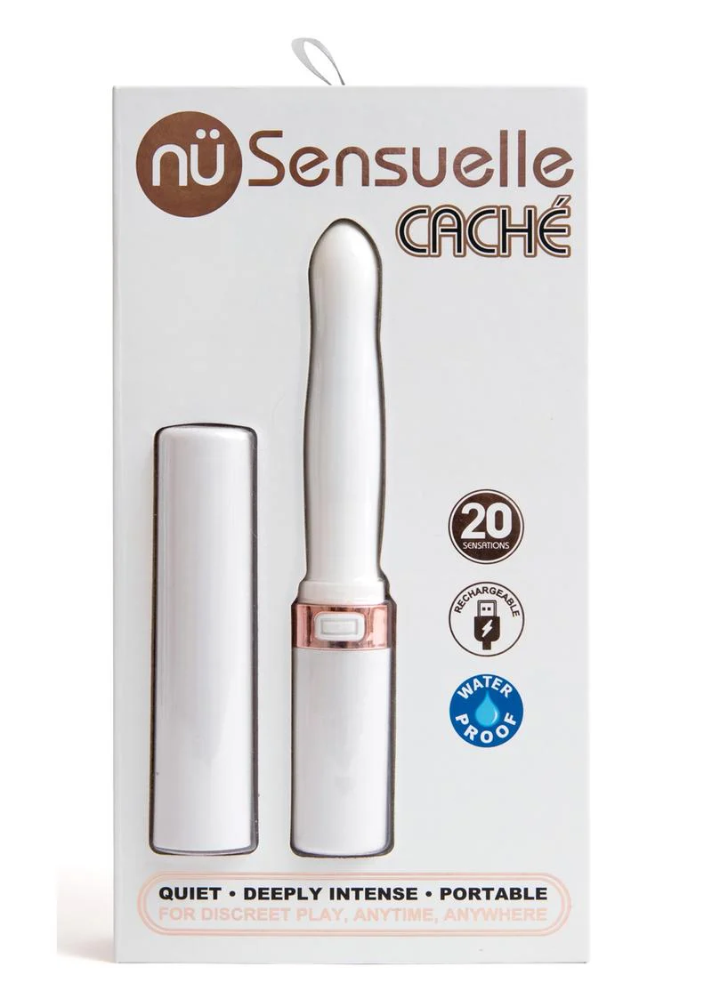 Sensuelle Cache 20 Function Silicone Rechargeable Covered Vibrator - Image 10