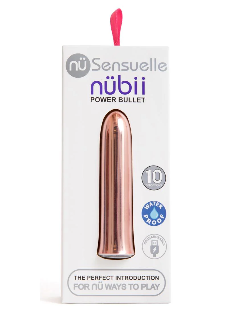 Sensuelle Nubii 15 Function Rechargeable Bullet Vibrator - Image 3