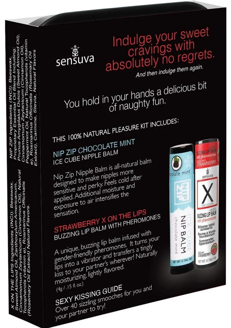 Sensuva Lips N Nips Pleasure Kit Limited Edition