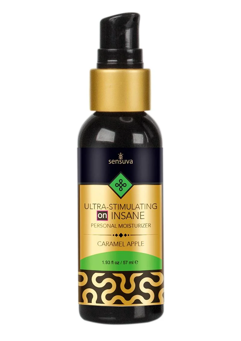 Sensuva Ultra Stimulating On Insane Caramel Apple Flavored Lubricant