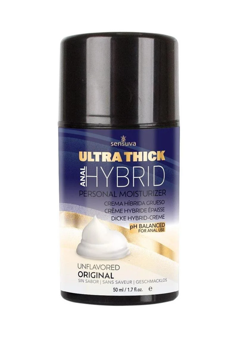 Sensuva Ultra-Thick Anal Hybrid Personal Moisturizer Lubricant High Ph Formula Original Unflavored - Image 4