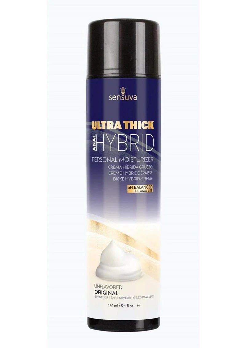 Sensuva Ultra-Thick Anal Hybrid Personal Moisturizer Lubricant High Ph Formula Original Unflavored - Image 6