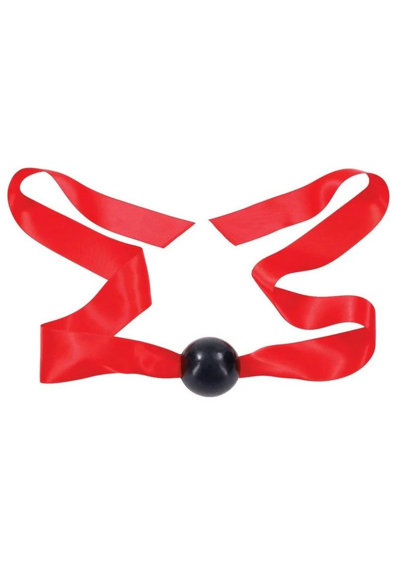 Sex and Mischief Amor Satin Ball Gag - Image 3