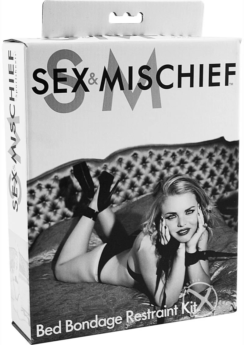 Sex and Mischief Bed Bondage Restraint Kit - Image 2