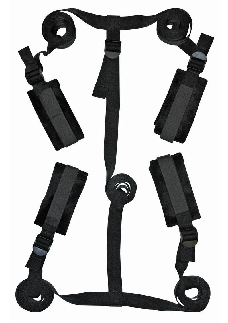 Sex and Mischief Bed Bondage Restraint Kit - Image 3