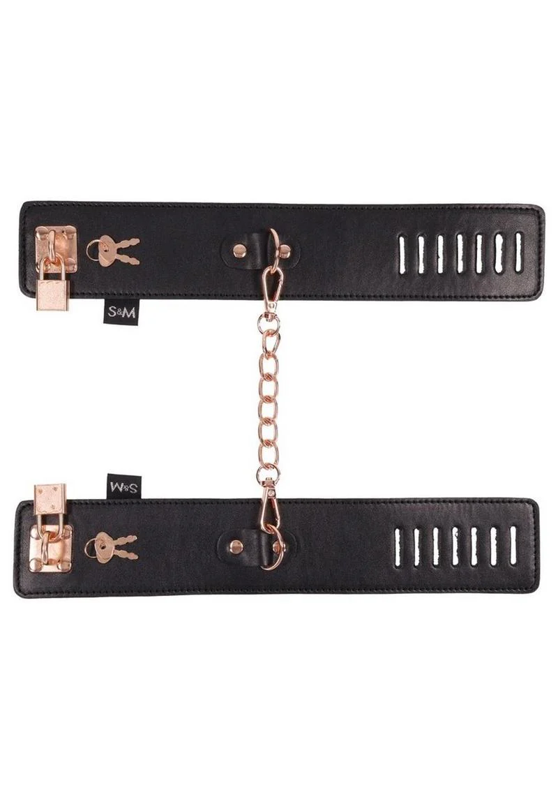 Sex and Mischief Brat Locking Cuffs - Image 3