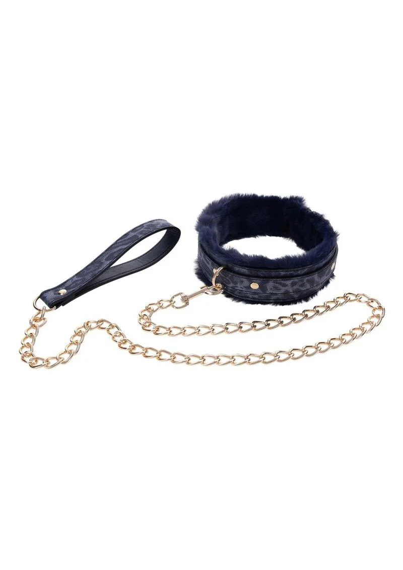 Sex and Mischief Cougar Fur Collar Andamp; Leash - Image 3