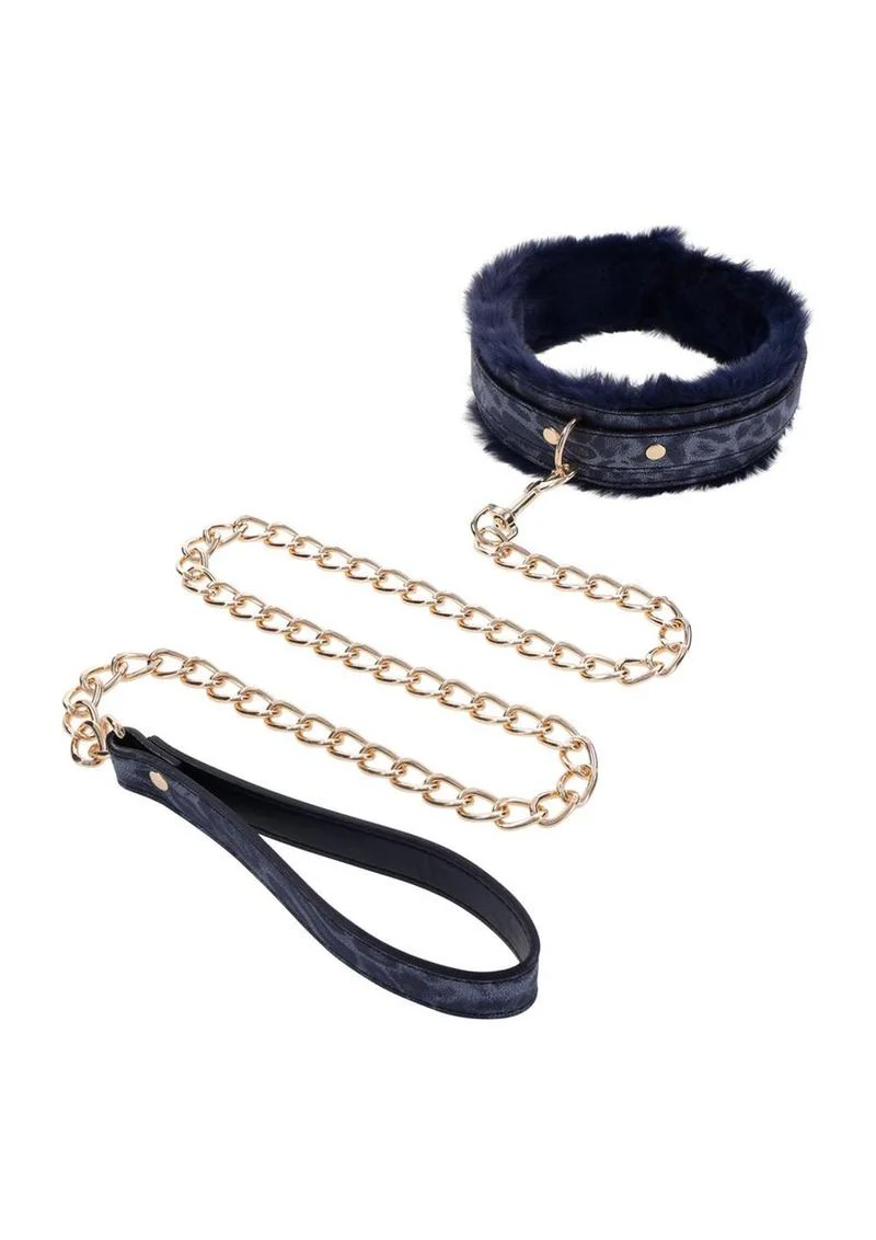 Sex and Mischief Cougar Fur Collar Andamp; Leash - Image 4