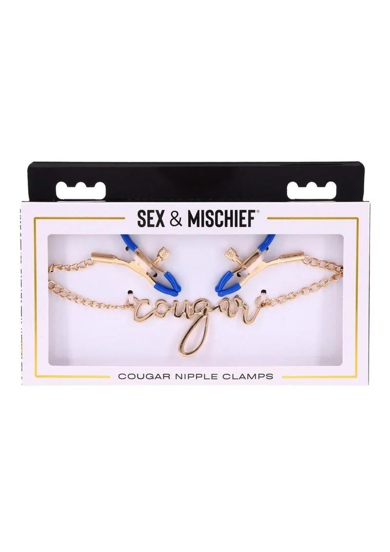 Sex and Mischief Cougar Nipple Clamps - Image 2