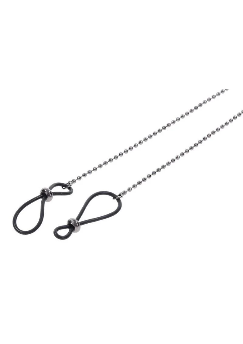 Sex and Mischief Ex's Andamp; Oh's Body Jewelry with Nipple Ties - Image 3