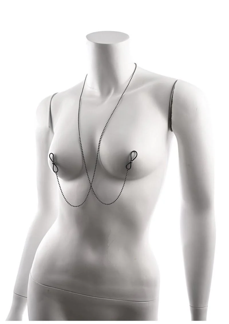 Sex and Mischief Ex's Andamp; Oh's Body Jewelry with Nipple Ties - Image 4