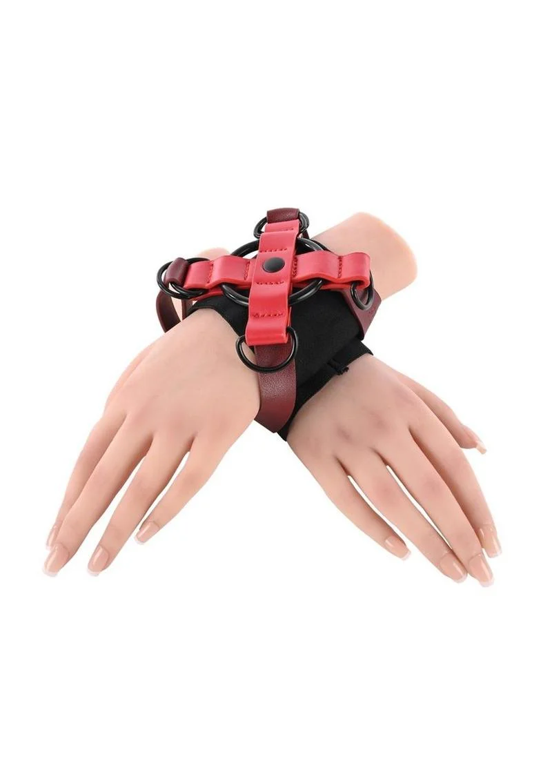Sex and Mischief Ex's Andamp; Oh's Cross Cuffs - Image 3