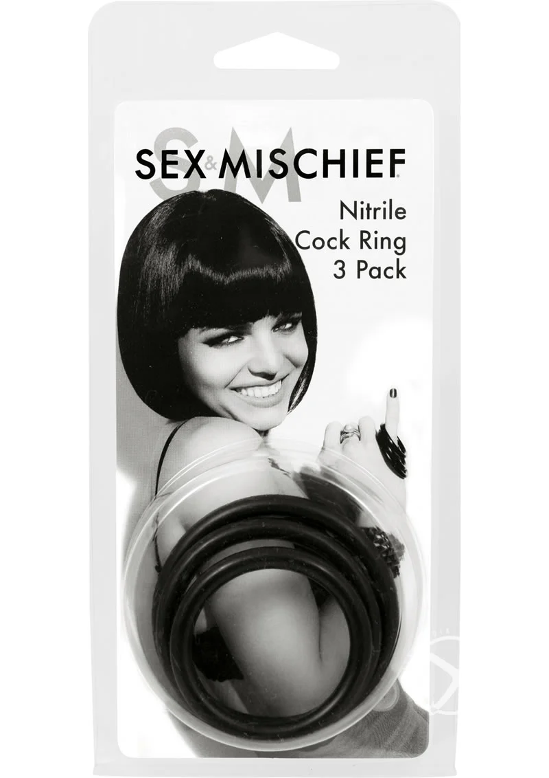 Sex and Mischief F Nitrile Cock Ring - Image 2