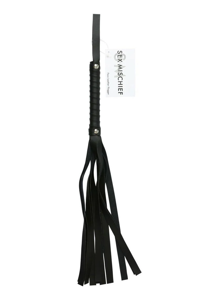 Sex and Mischief Faux Leather Flogger - Image 2
