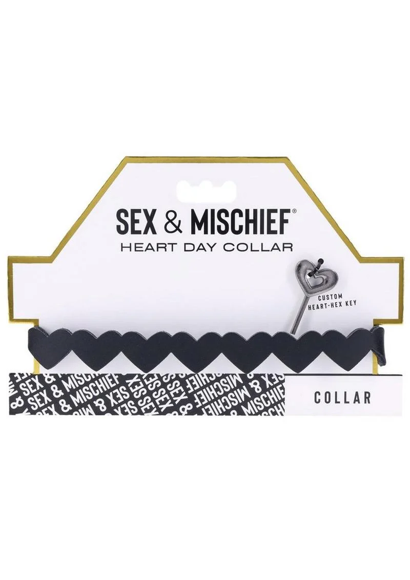 Sex and Mischief Heart Day Collar - Image 2