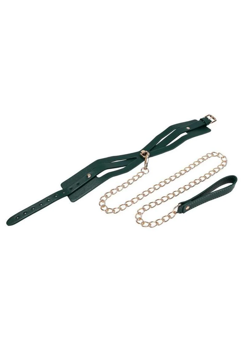 Sex and Mischief Indica Cutout Collar and Leash - Image 3