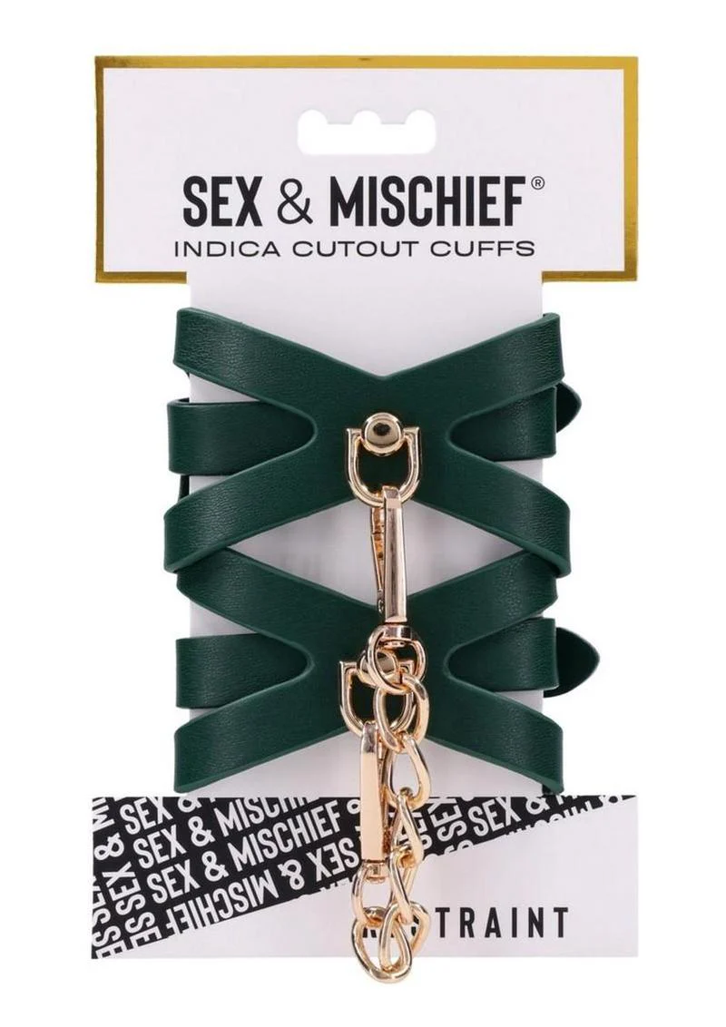 Sex and Mischief Indica Cutout Cuffs - Image 2