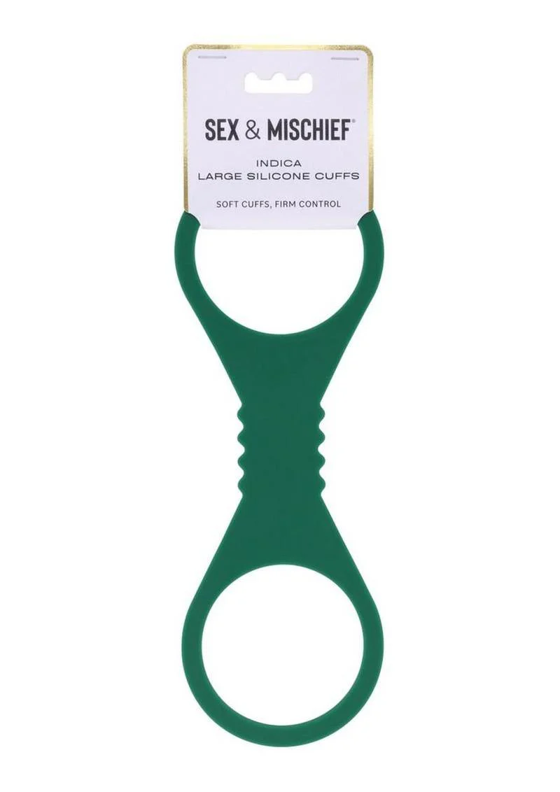 Sex and Mischief Indica Silicone Cuffs - Image 3